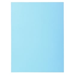 Paquet 100 chemises SUPER 210 - 24x32cm - Bleu clair - x 5 - Exacompta