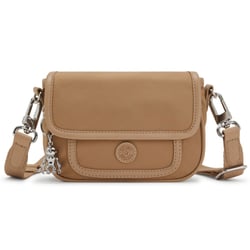 Petit sac avec bandoulière Kipling INAKI S convertible en sac banane Soft Almond