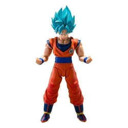 Dragon Ball Super - Figurine S.H.Figuarts Super Saiyan God Super Son Goku Blue power transcending Limits 15 cm - Bandai Tamashii Nations