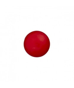 Carte de 4 boutons Boule à queue 12mm - Prym Rouge