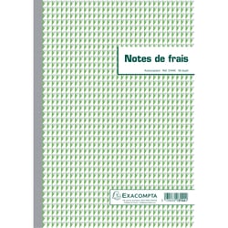 Manifold Note de frais 29,7x21cm 50 feuillets dupli autocopiants - x 5 - Exacompta