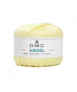 Layette à tricoter en bambou Angel - DMC Baby Knitting Jaune (116)