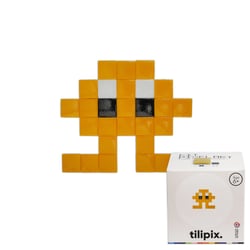 Kit mosaïque DIY pixel art - Little monster - Jaune
