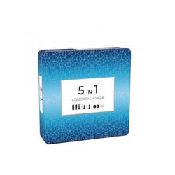 Coffret metal 5 Jeux en 1 collection classique - Tactic France