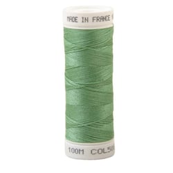 Fil à coudre polyester 100m made in France - vert tisane 508