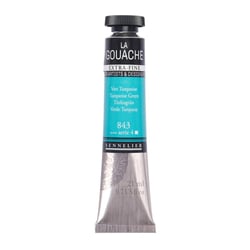 Gouache - Extra-fine - Vert turquoise - 843 - Tube de 21ml - Sennelier