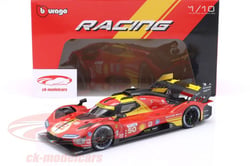 Maquette voiture - Ferrari Racing 499P LMH 2024 50 - Bburago