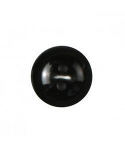 Carte de 5 boutons capsule noire 17mm - Distrifil Noir