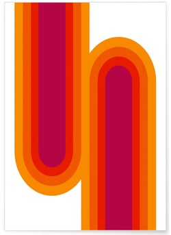 Affiche Abstract Design 1 | A3 : 29,7x42cm