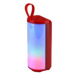 Enceinte Bluetooth Portable Étanche Stéréo 3D AUX FM TF USB Rouge YONIS