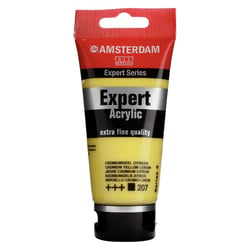Tube de peinture acrylique - Jaune Cadmium Citron 207 - Expert Acrylic - Amsterdam
