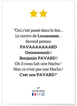 Affiche Pavaaaarrrdddd | A3 : 29,7x42cm