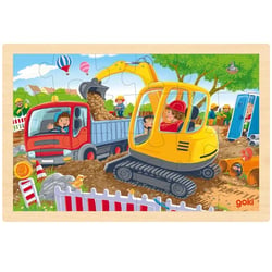 Puzzle pelleteuse 24 pcs - Goki