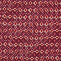 Tissu Viscose extensible Recto sur fond Rose