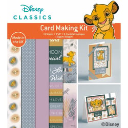 Kit pour cartes Disney - Le roi lion - Feuilles, cartes & enveloppes - Creative Expressions