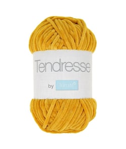 Fil Chenille Tendresse 100GR de Trimits : Douceur et Confort pour Toutes Vos Créations 104 Jaune