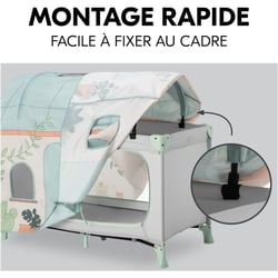Tente pour lit de voyage Plants - Hauck - Beige
