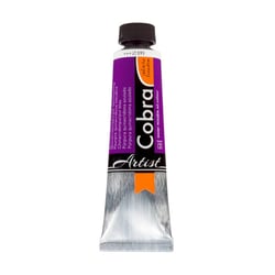 Peinture à l'huile - Cobra - Artist - Pourpre quina bleuâtre - 593 - Tube de 40ml