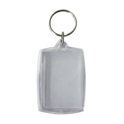 Graine Créative - Porte-clés transparents Rectangle 6 pièces