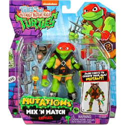 Figurine raphael 12 cm - les tortues ninja teenage mutant ninja - mutations mix'n match - tmnt - turtles - giochi prezios