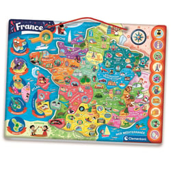 Puzzle 2D - Puzzle magnétique de la France - CLEMENTONI
