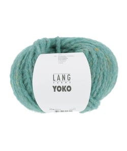 Pelote de laine et Alpaga à tricoter YOKO - Lang Yarns 0074 Vert