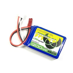 Batterie LiPo 2S 7.4V 1200mAh TX prise Bec/JST
