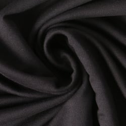 Tissu Sweat léger Soline uni Noir