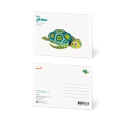 CARTE POSTALE TORTUE