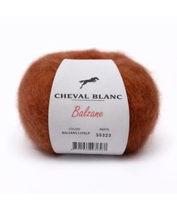 Fil vaporeux & raffiné BALZANE - Cheval Blanc 151 Marron
