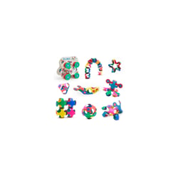 Tiny & Mighty Clixo - Jeu de construction magnétique, flexible, durable & imaginatif - 9 pièces - dès 4 ans
