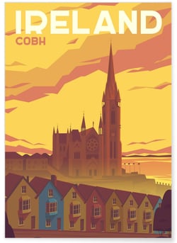 Affiche Irlande 2 | A3 : 29,7x42cm