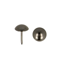 Clous tapissiers - 50 pièces noir 12mm