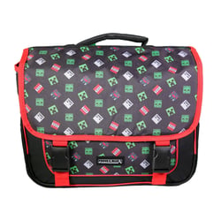 Cartable 38 cm Minecraft Noir - BAGTROTTER