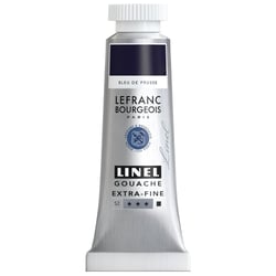 Gouache - Extra-fine - Bleu de Prusse - 46 - Lefranc Bourgeois - Linel - 14ml