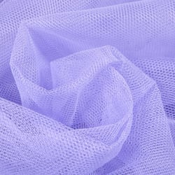 Tissu Tulle rigide uni Bleu lavande - Au mètre
