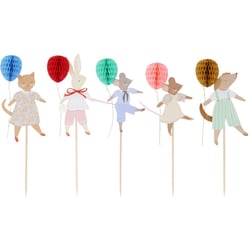 Cake Toppers Animaux en Fête
