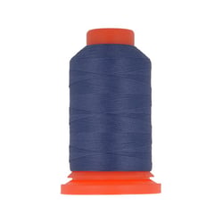 Bobine fil mousse polyester 1000m fabriqué en France pour surjeteuse bleu marine