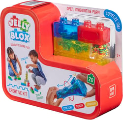 Coffret briques Jelly Blox - Goliath - 24 pièces - Plastique souple