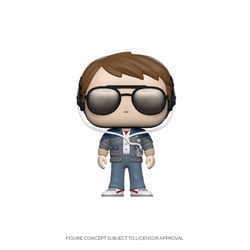 Retour vers le Futur - Figurine POP! Marty avec lunettes 9 cm - Funko