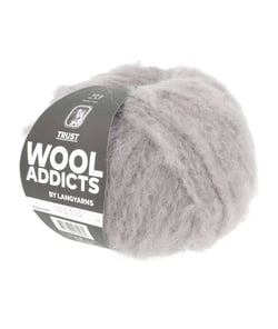 Pelote de Laine et Alpaga TRUST - Wool Addicts 0003 Gris