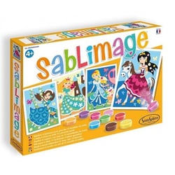 Sablimage princesses - sable colore - sentosphere - 898 - loisir creatif