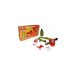 Ceinture d Exploration Boite Loupe, Gourde, Ceinture avec Pochette, Optic Wonder - Bass&Bass - Vert