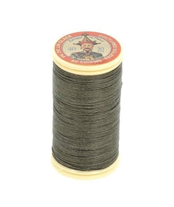 Fil lin glacé 30 m – Fil au Chinois – N° 40 – Fil de lin retors, lisse, résistant 493 Kaki