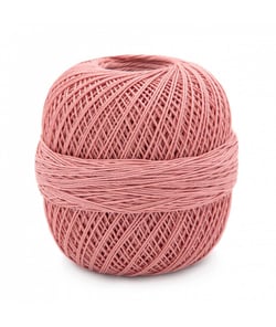 Coton à crocheter HAKELGARN 10 - Grundl - certifié Oeko-Tex Rose (07)