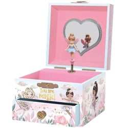 Boîte à Bijoux Musicale - Princesse avec tiroir rangement - Giggle & Honey