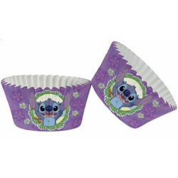 25 Caissettes à Cupcakes Ø 5cm - Stitch