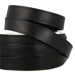 Bobine 10m Sangle simili cuir noir 25mm