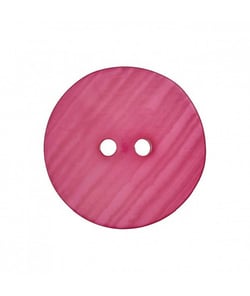 Carte de 2 boutons Polaire Fuchsia 28mm - Union Knopf Fuchsia Rose