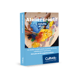 Coffret cadeau Cultura - Atelier pour adulte - Cultura